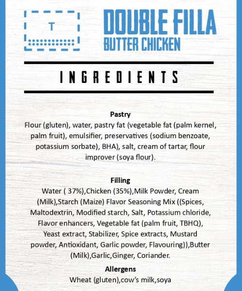 Double Filla - Butter Chicken