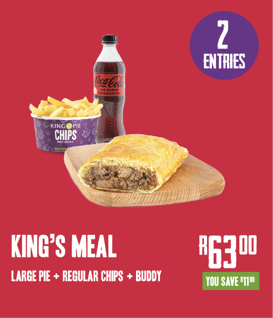 King's Meal 30th birthday celebration King Pie